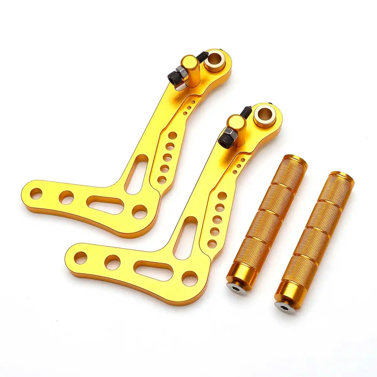 Универсальные гоночные педали Go Kart 2 шт. алюминиевая заготовка CNC тормоз и