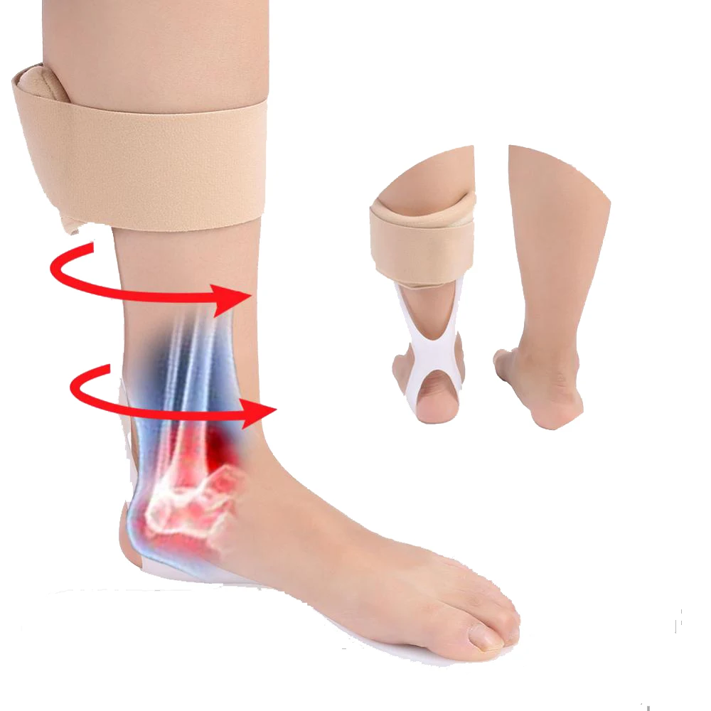 Регулируемая скобы для ступней лодыжки корректор ортеза защита лечение инсульта