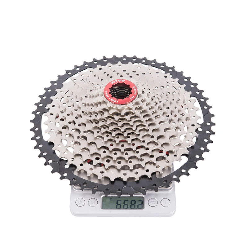 Велосипедная Сверхлегкая кассета ZTTO 2019 12 Скоростей 11 50T SLR MTB 413 г В k7 горный