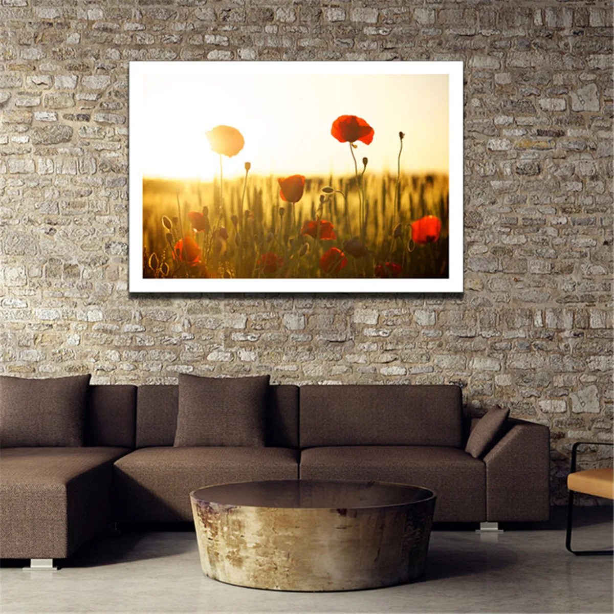 Poppy Flower холст Художественная живопись постер гостиная картина настенный