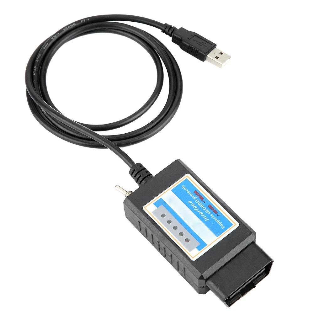 Считыватели кодов инструменты автомобильный диагностический интерфейс OBD2 12 В USB
