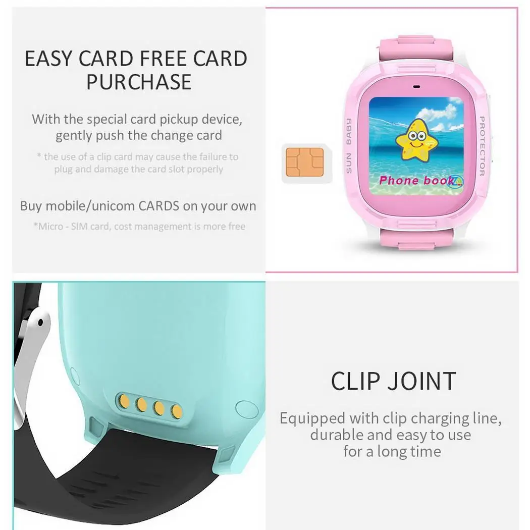 Двухполосный монитор отслеживания местоположения разговора SOS IP67 вызов ребенка