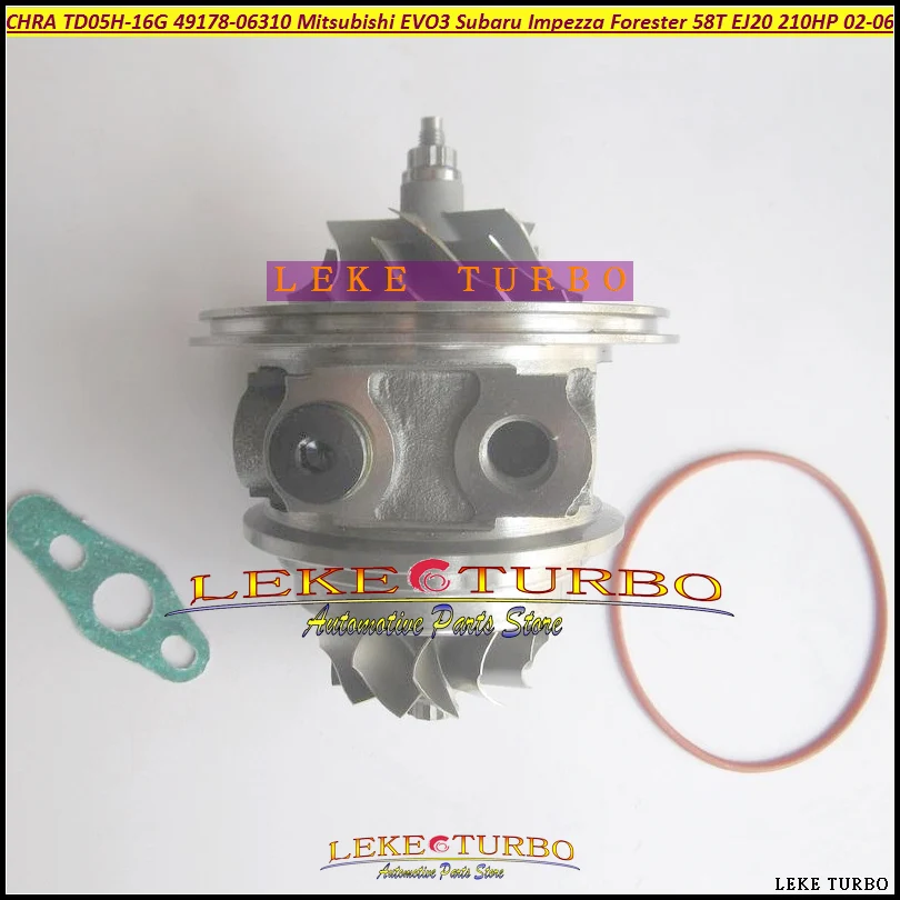 Турбокартридж CHRA TD05H 16G TD05 49178 06310 для Mitsubishi EVO3 Upgrade Subaru Impezza WRX STI Forester 58T
