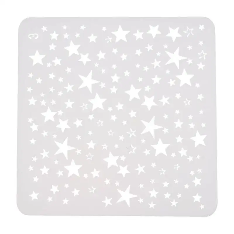 

Star Theme Hollow Lace Ruler Embossing Template DIY Photo Album Draw Tool