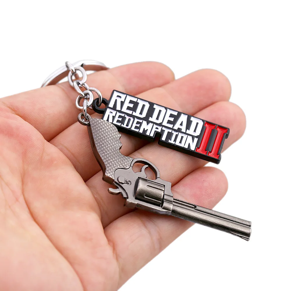 Игра Red Dead Redemption2 брелок ожерелье Ходячие мертвецы металлическая подвеска 3D