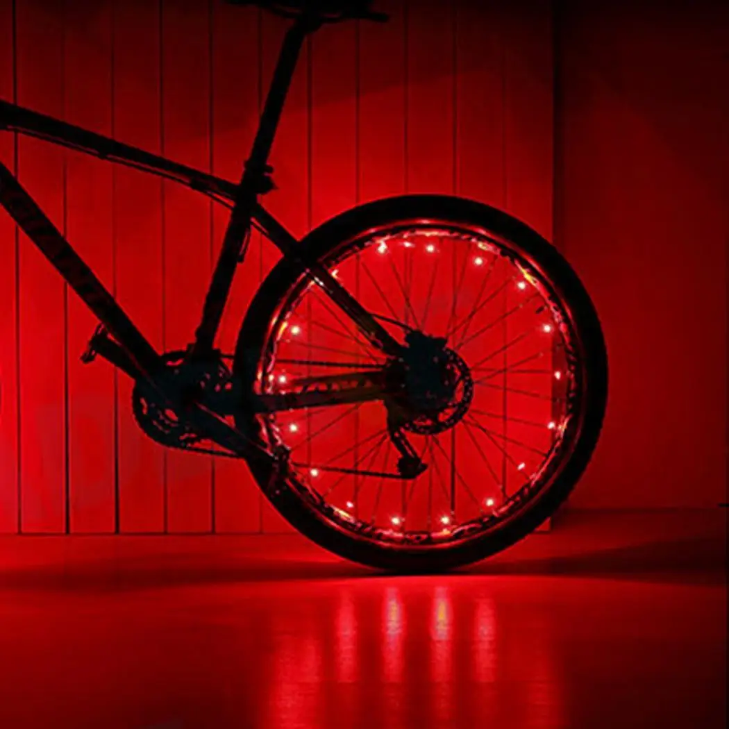 Велосипедный светильник со спицами на колесах хит продаж MTB s 20 светодиодный
