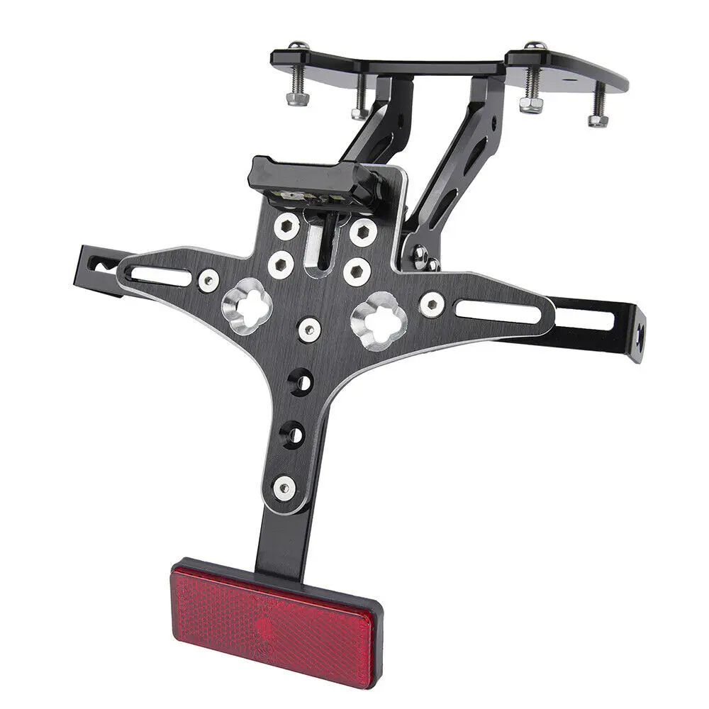 Motorcycle Parts Frame Rear Adjustable License Plate Mount Holder Bracket For 2006 2007 SUZUKI GSXR 600 750 GSXR600 GSXR750 k6 | Автомобили