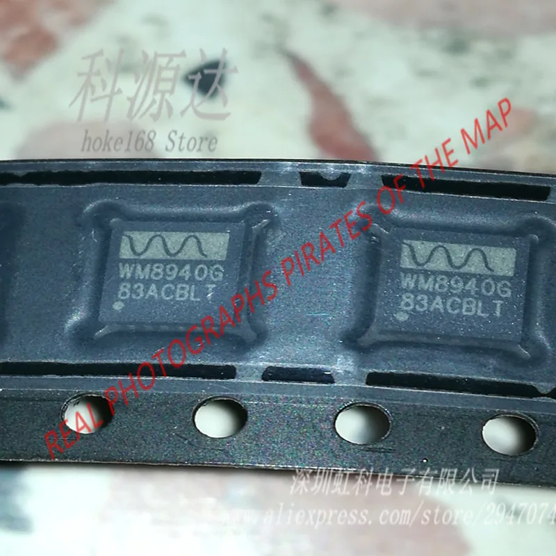 Монокодек 2 шт./лот WM8940G WM8940 с динамиком и Драйвером | Электроника