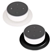gosear 2pcs 360 degree rotation magnetic strong support wall mount holder stand for echo dot 2 google home mini smart speaker