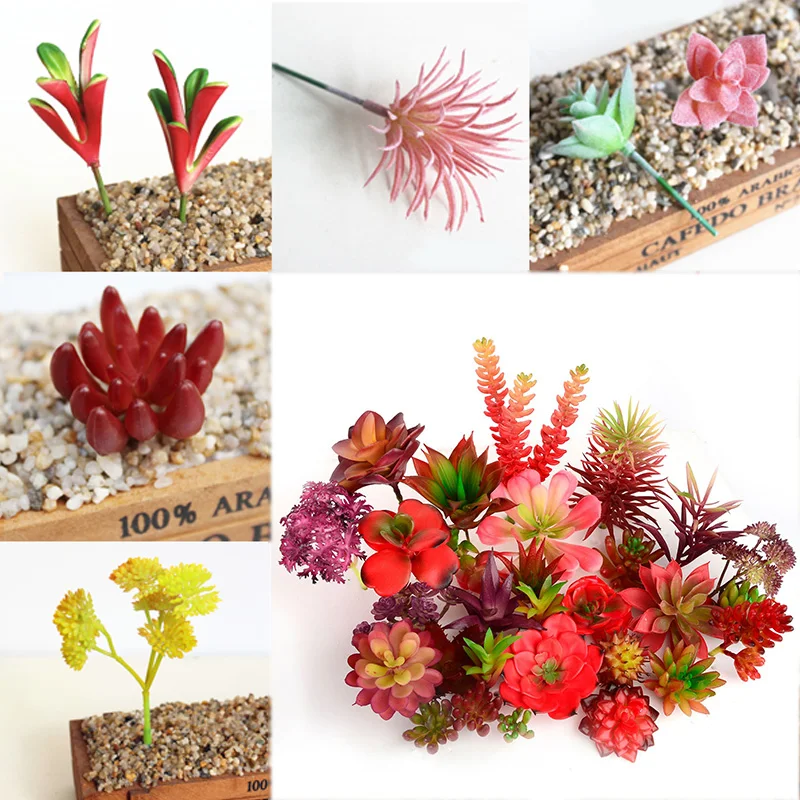 Новый Алоэ DIY домашний кактус растения искусственные сочные Искусственные цветы