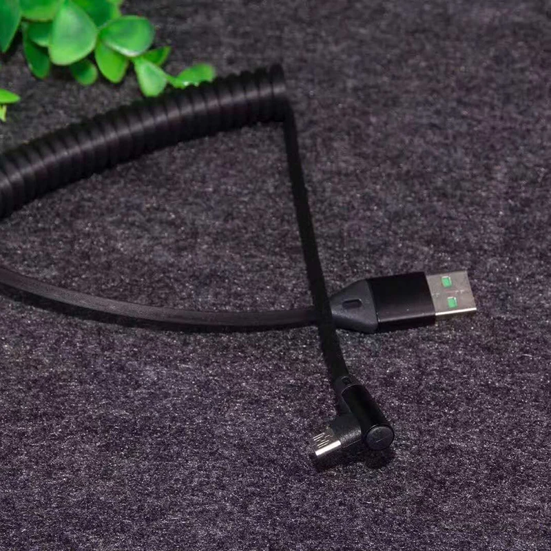 Гибкий эластичный Эластичный кабель Micro USB для синхронизации данных и зарядки