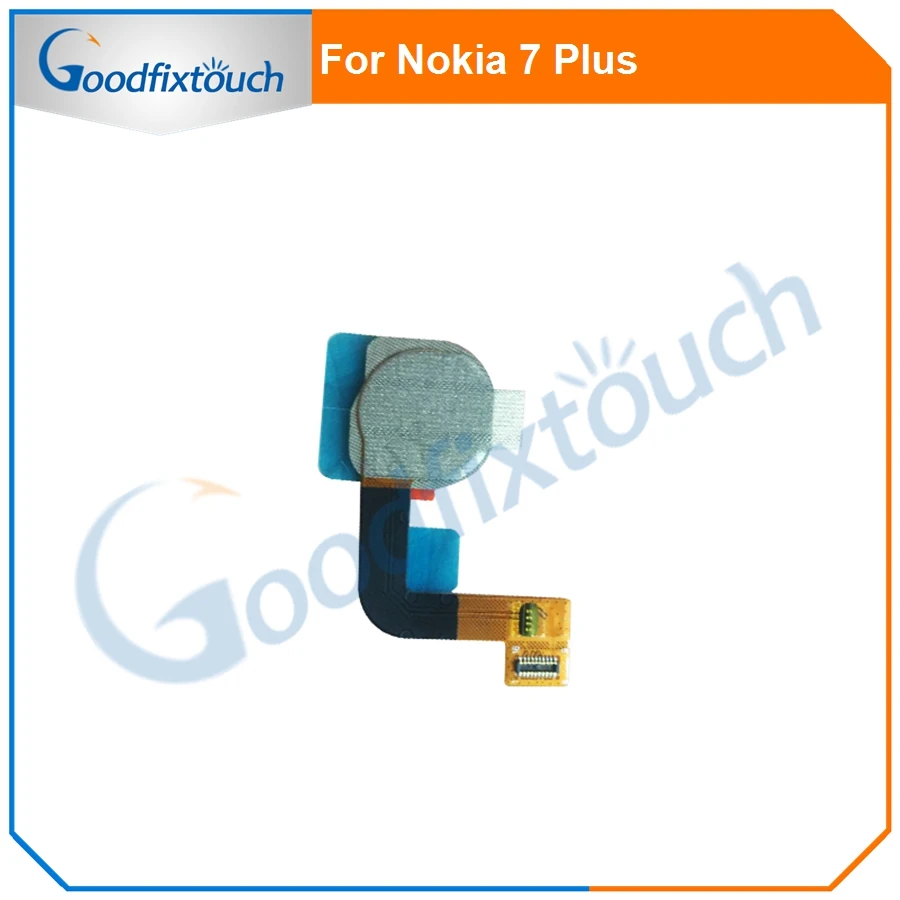 Fingerprint Scanner For Nokia 7 Plus 7+ Touch Sensor ID Home Button Key Assembly Flex Cable 7Plus 7P Replacement Part | Мобильные