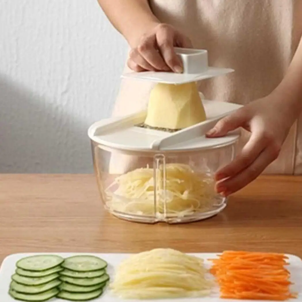 Как фрукты овощи режущий процессор резак ручной измельчитель Кухня