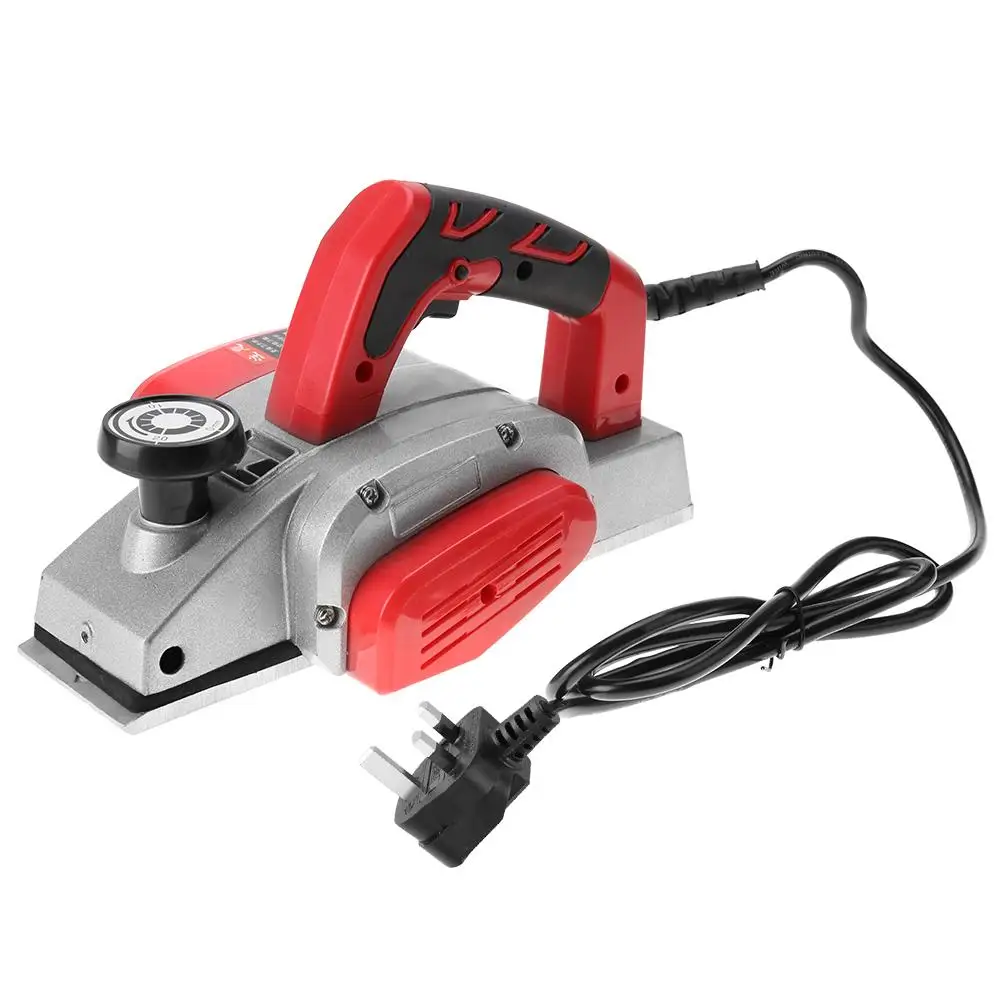 1000W 13000r/Min Electric Planer Multifunctional HandHeld Copper Wire Wood Electric Planer Woodworking Tool High Power Tool