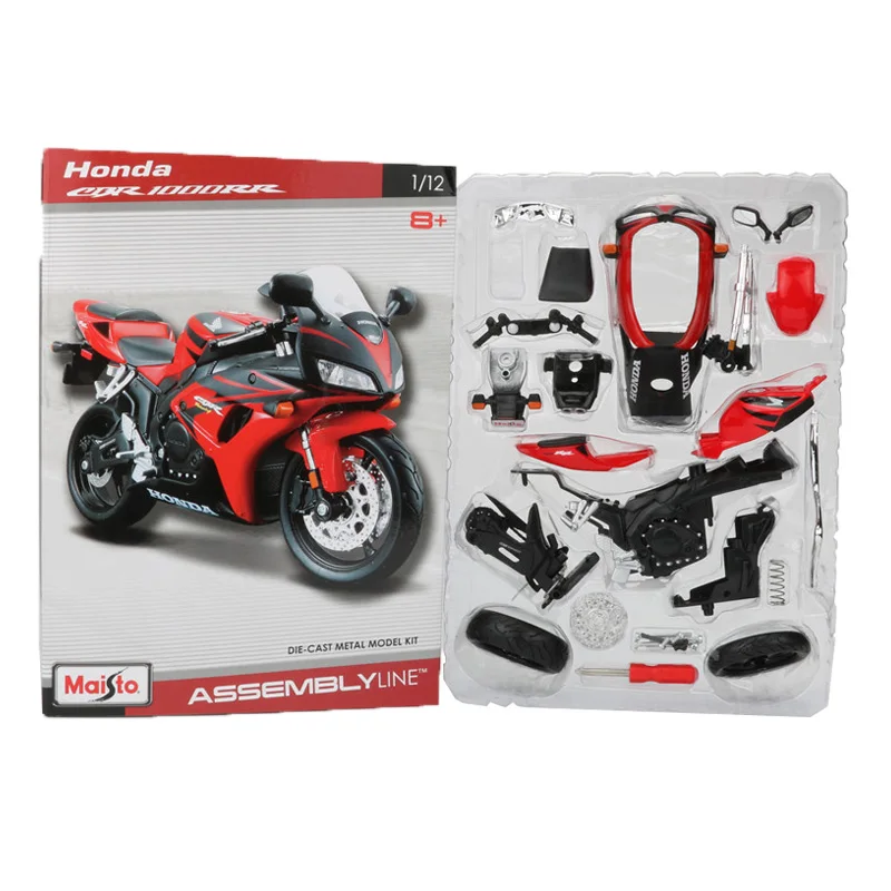 Maisto 1:12 сплав мотор модель велосипеда головоломка игрушка сборка мотоцикл CBR 1000RR