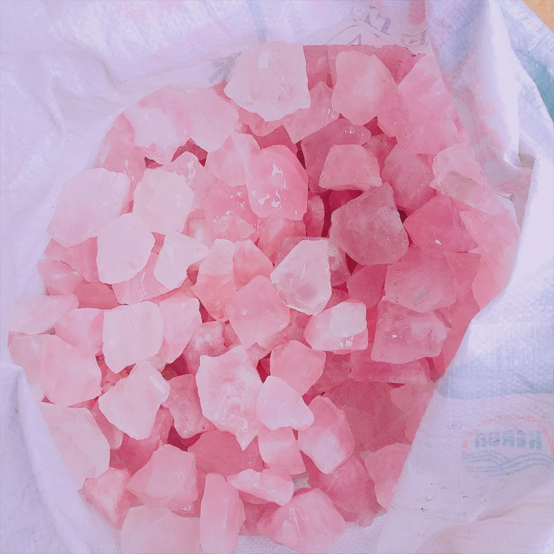 100 г 100% натуральный розовый кристаллический порошок хрустальный Гравий Камни