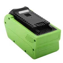 GTF 40 V 5000 мА/ч Перезаряжаемые Li Ion Батарея для Greenworks Gen 2G MAX 29462 29472 20262