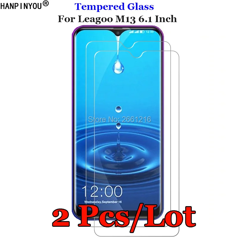 2 шт./лот для Leagoo M 13 переднее жесткое твердое закаленное стекло 9H 2.5D Премиум