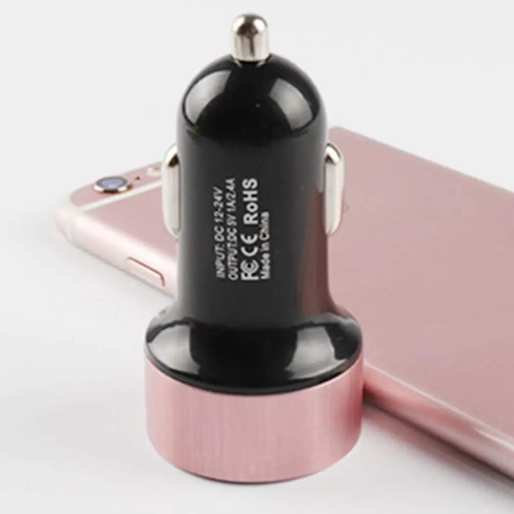 Универсальный двойной USB разъем для зарядки автомобильного зарядного устройства