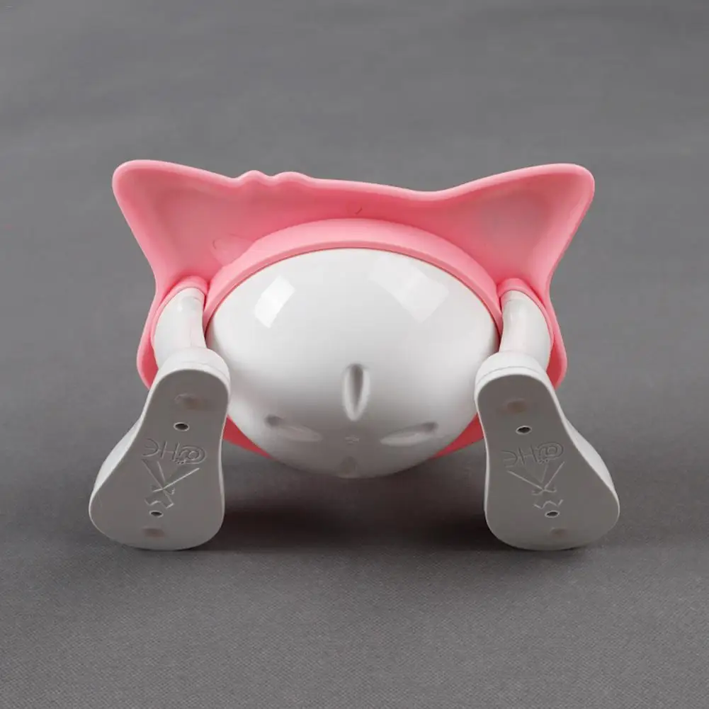 Pet наклона Стиль Еда шар с подставкой ABS смолы мультфильм скошенную дизайн