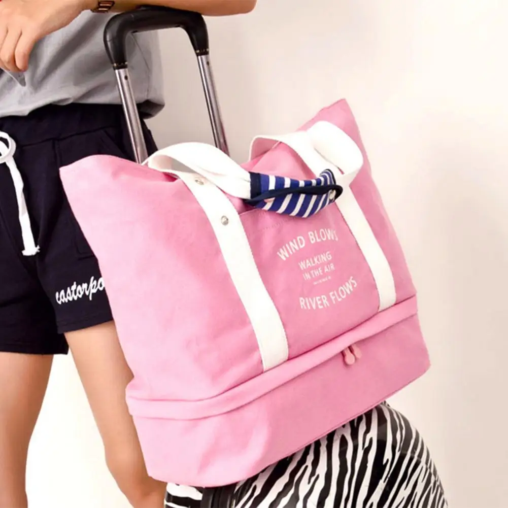 Portable Mummy Baby Bag High-capacity Travel Storage Package Shopping Pack Diaper For Mom | Мать и ребенок