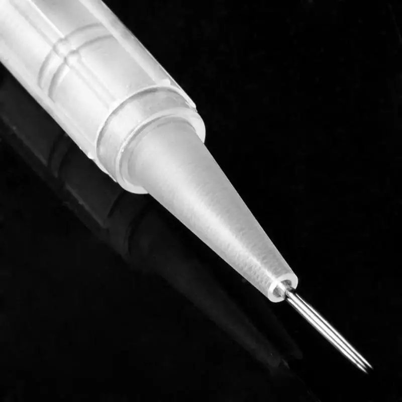 100 шт 3/5RL иглы татуировки советы одноразовые длинные соски крышки для