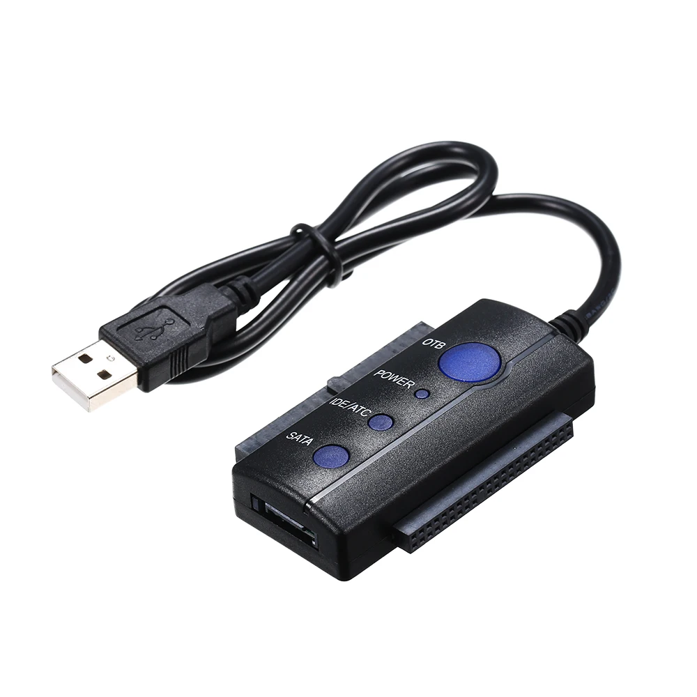 Кабель для передачи данных конвертер IDE/SATA в USB2.0 адаптер кабель горячей замены 2 5