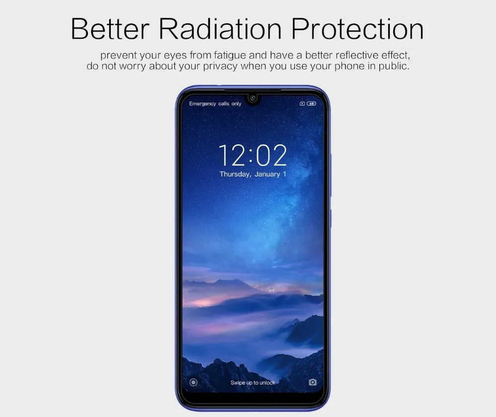NILLKIN для Xiaomi Redmi 7 /Redmi Y3 защита экрана Супер прозрачная/матовая защитная пленка