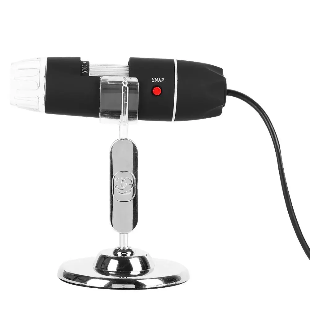 1000X зум 8 светодиодный USB микроскоп цифровая Лупа эндоскоп камера видео с