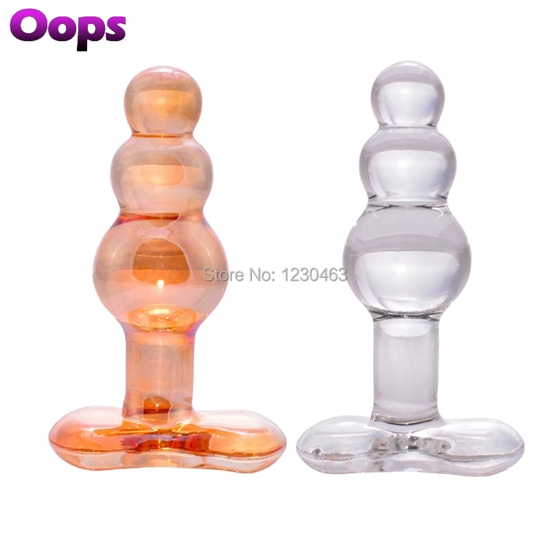 10 5 см Большие Хрустальные анальные пробки Pyrex Glass анальная стандартная Мужская