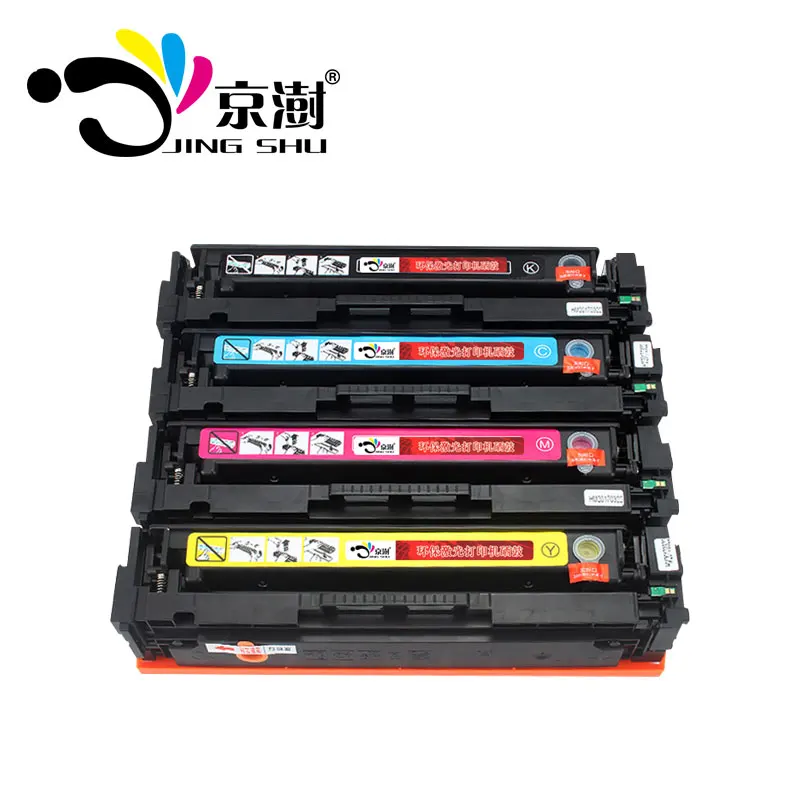 1 комплект совместимый 203A CF540A CF543A тонер картридж для HP Pro M254nw M254dw MFP M281fdw M281fdn M280nw M254