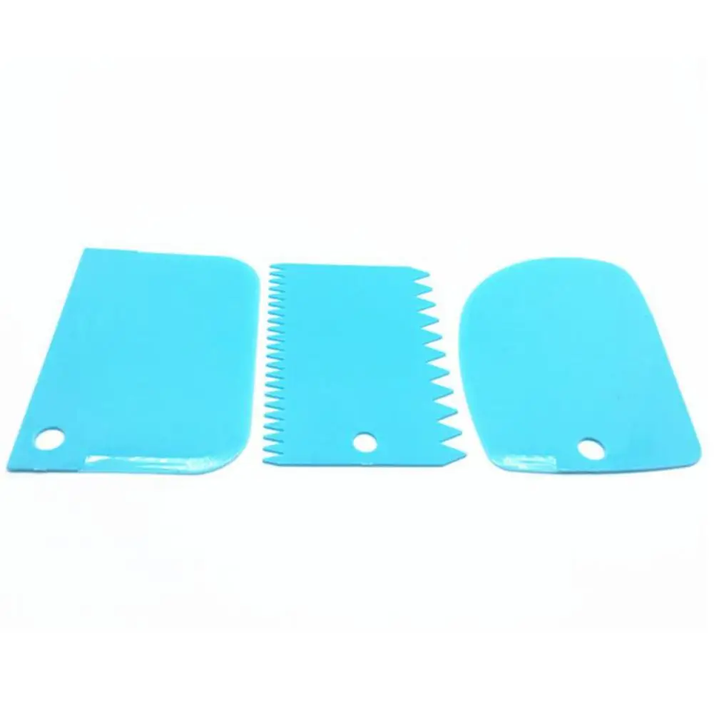 Adeeing 3 шт./компл. многофункциональные кремообразные скребки для украшения торта |