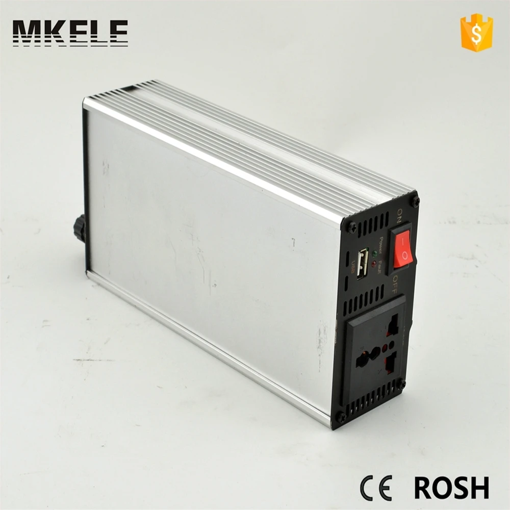 

MKM800-122G высококачественный модифицированный синусоидальный инвертор 800 Вт 220 в 12 В, Однофазный инвертор для домашнего использования