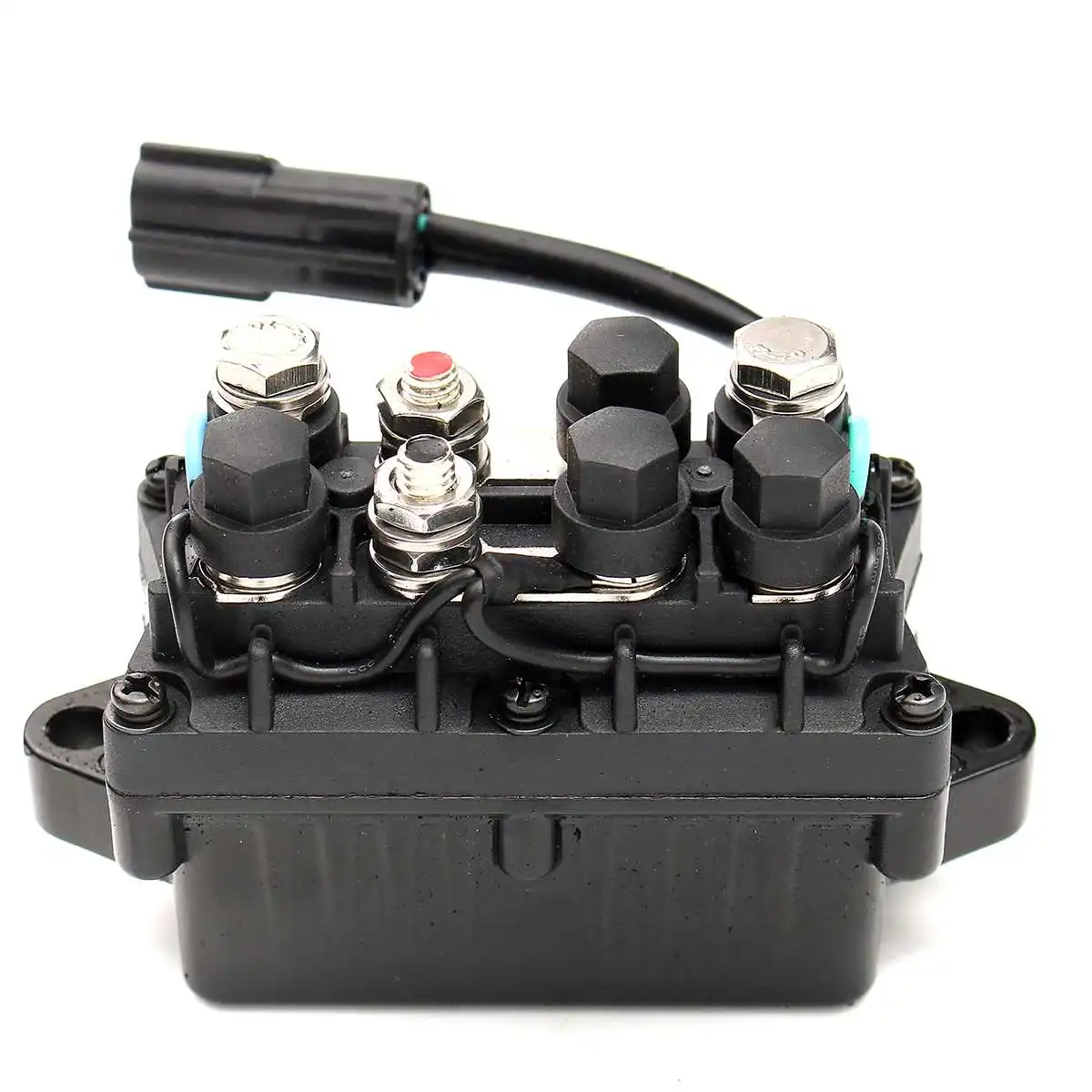 

2 Pin 120A 12V +-20% Waterproof Boat Motor Power Trim Relay for Yamaha Outboard 4 Stroke Engine 40-90HP Aluminum Bronze+Plastic