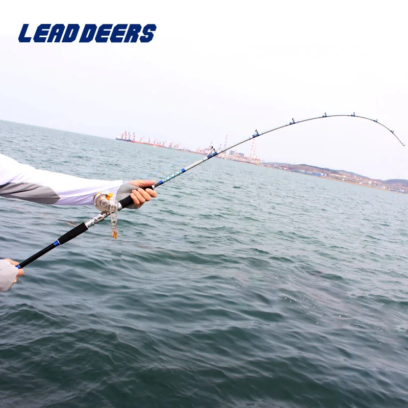 Leaddeers Fuji детали удилище для джиггинга с твердым стеклом Хвостовая удочка