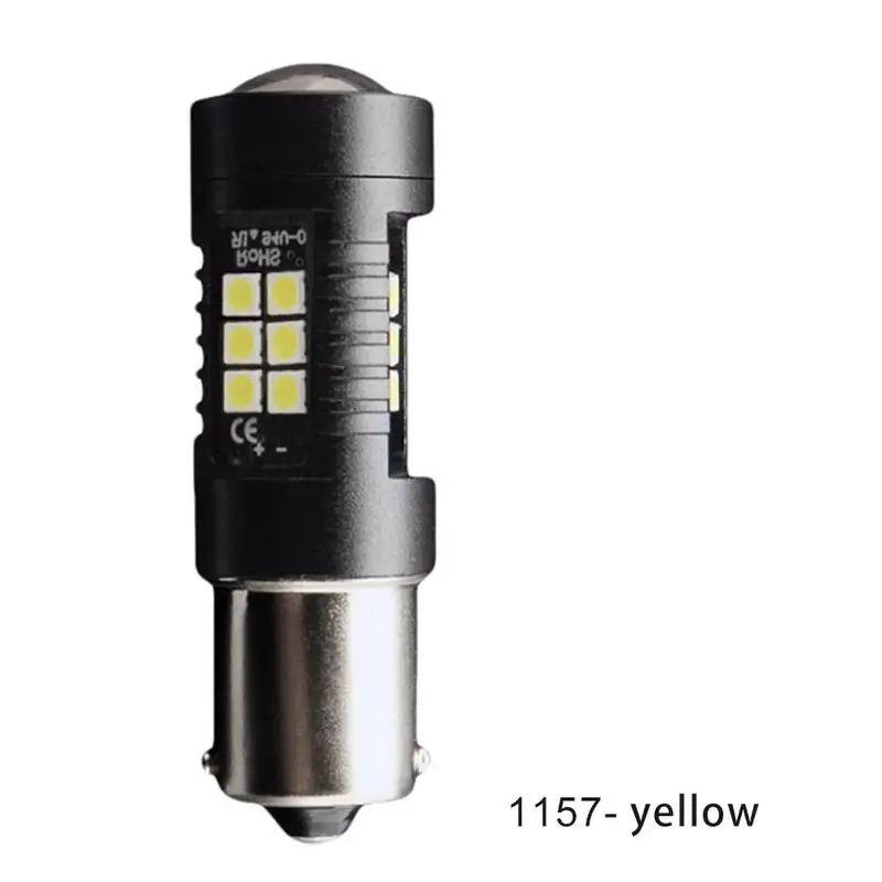Автомобильный светодиодный сигнал поворота 1156 BA15S 3030 21SMD лампа заднего хода Stoplight