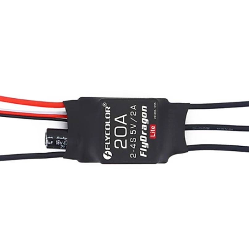 Электронный регулятор скорости Flycolor FlyDragon Lite ESC для многовинтового летательного