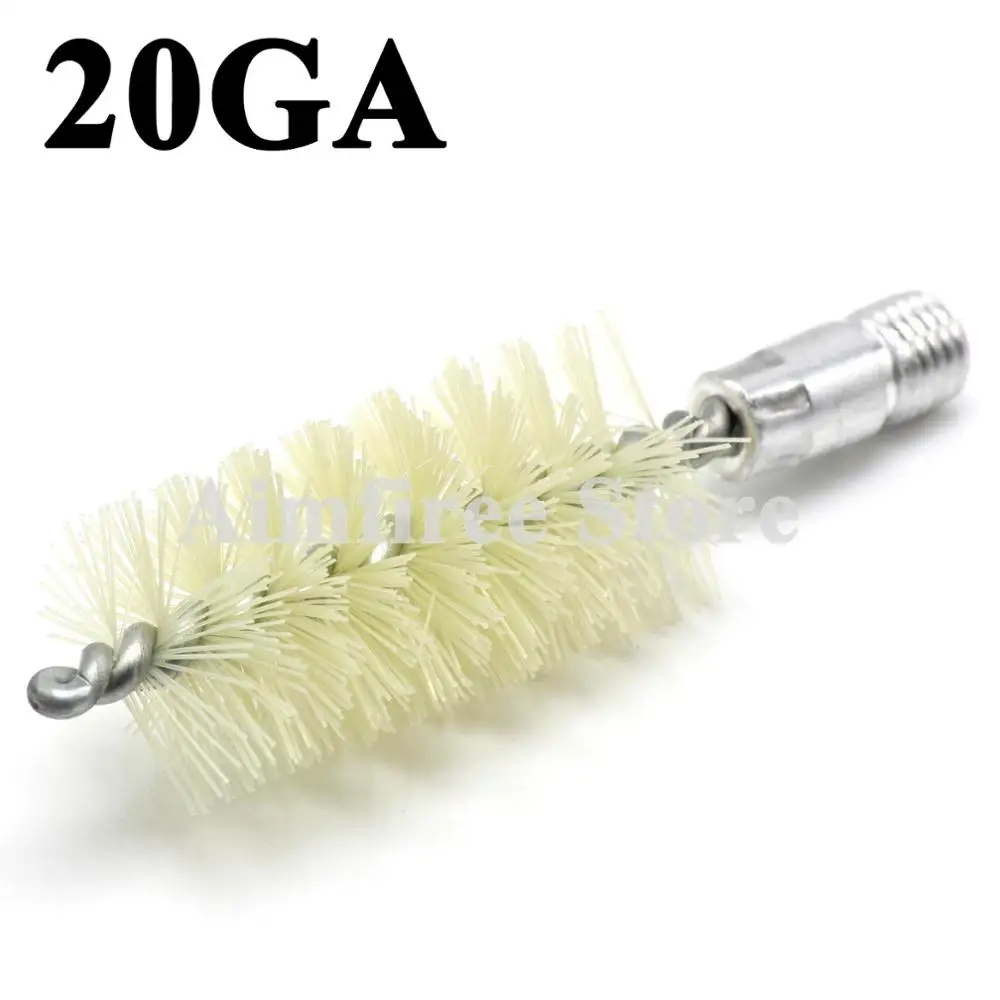 

5Pcs/Lot 20GA Gauge Rifle Pistol Nylon Brush Gun Cleaning Brush Kit Thread 5/16"-26T Hunting Accessories