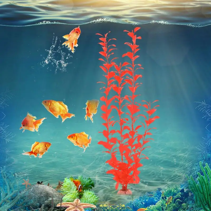 CA02 40 см аквариум озеленение поддельные водяной траве водное Моделирование