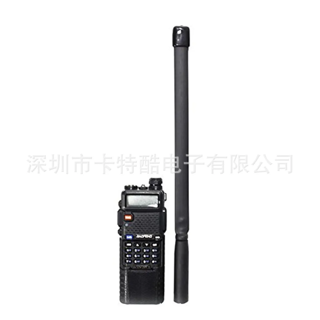 100 шт. 2018 CS тактическая антенна SMA Female Двухдиапазонная VHF UHF 144/430 МГц Складная рация