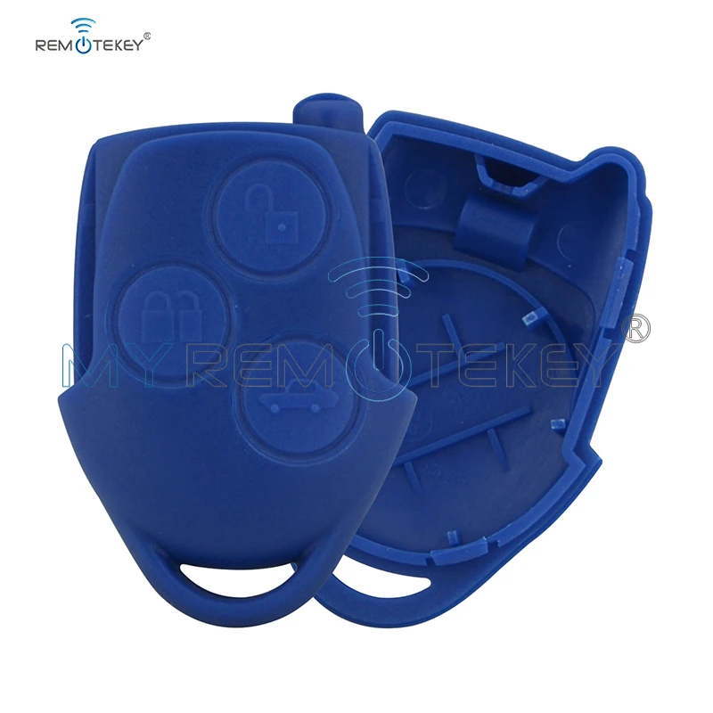 

Remtekey 3 button For Ford Transit remote key fob shell case blue