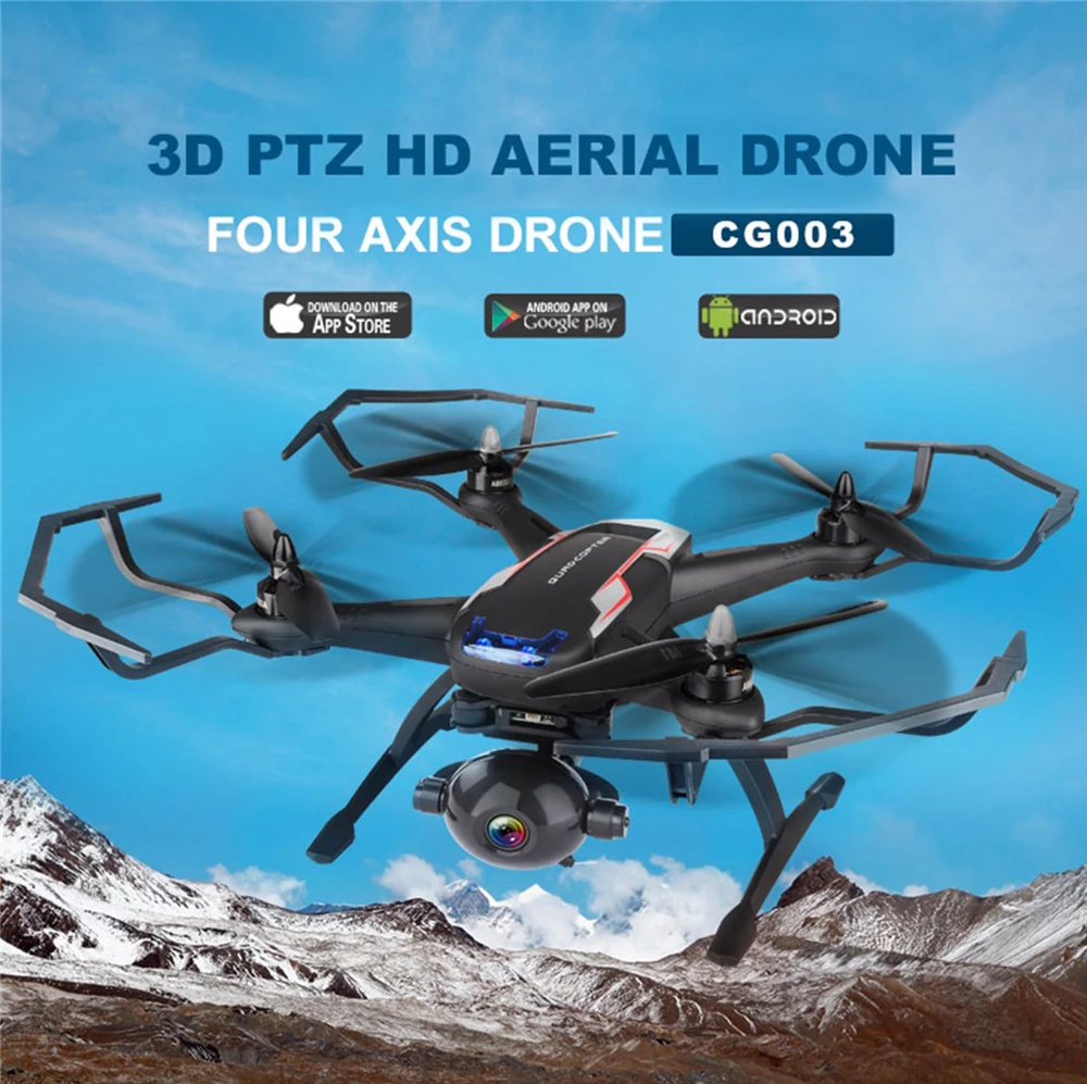 Aosenma CG003 бесщеточный двойной GPS FPV 1080P HD Gimbal камера Follow Me Безголовый режим RC Дрон