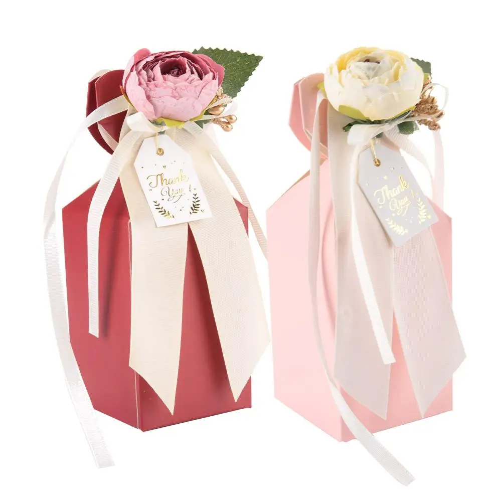 50 шт. конфетная коробка в форме вазы свадебный подарок шоколадные любимые