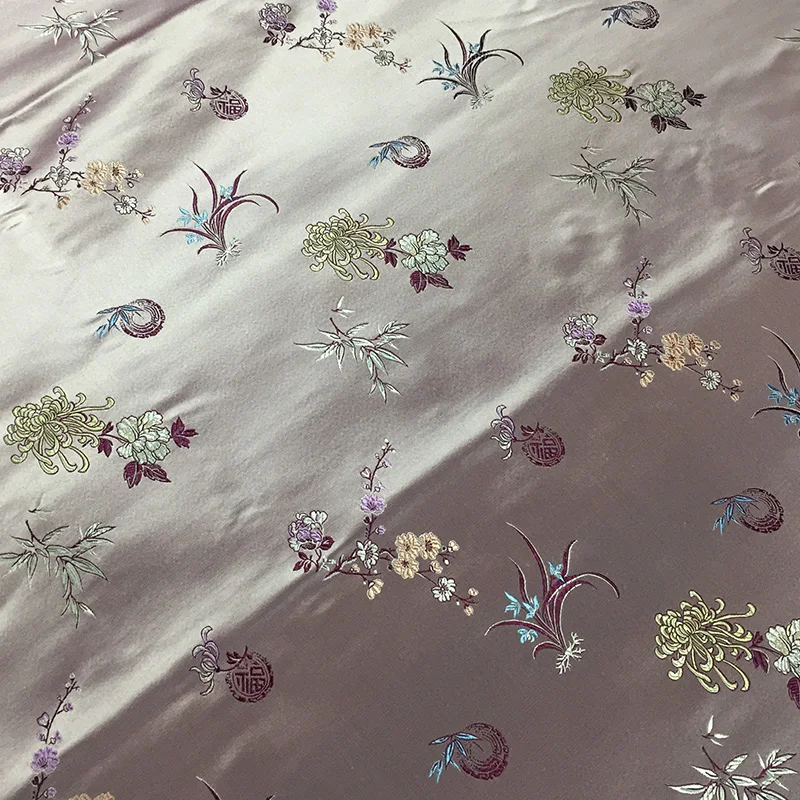 Китайский шелк парчи ткань жаккард Cheongsam Тан костюм свадебное платье подушки