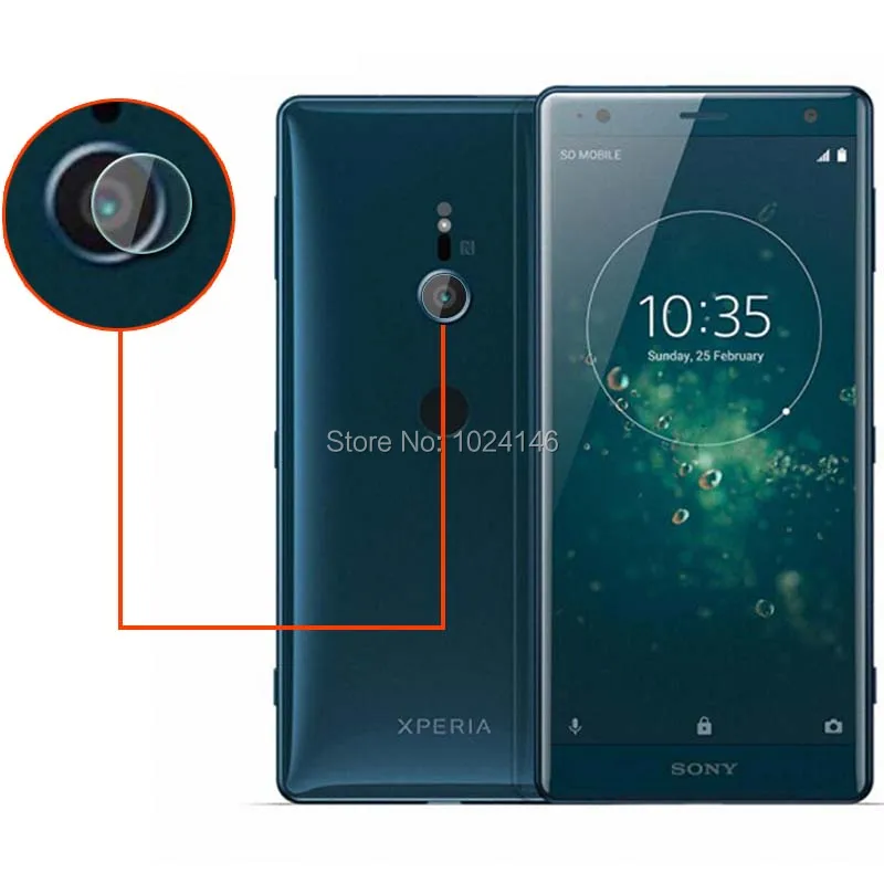 Защитная пленка для объектива Sony Xperia XZ2/XZ2 5/10 шт