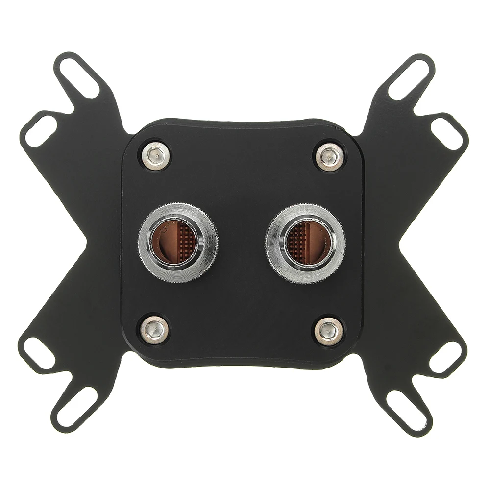 LEORY Fancier медный кулер для процессора водяное охлаждение блок Intel LGA 1155 2011 AMD AM4