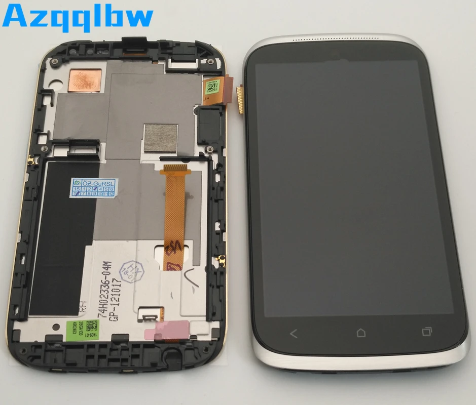 Azqqlbw для htc Desire V T328W ЖК дисплей кодирующий преобразователь сенсорного экрана в