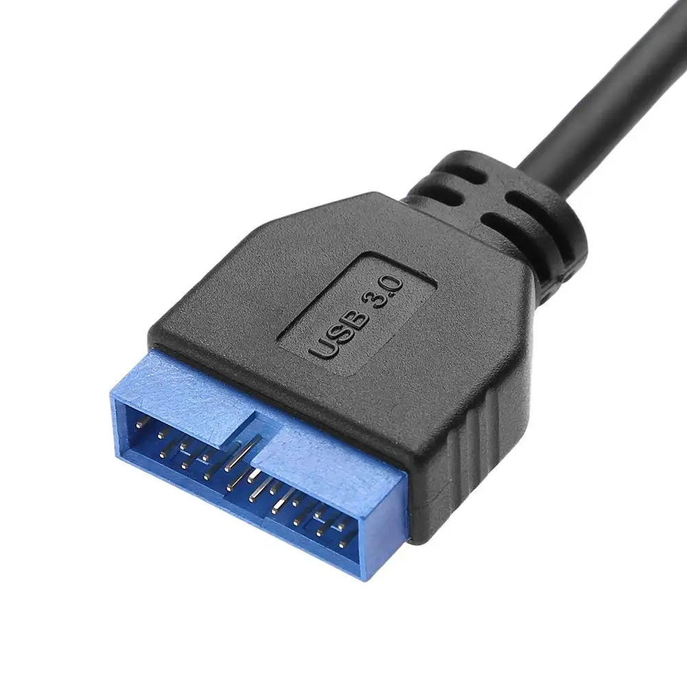 USB3.1 type-E Мужской к USB3.0 IDC 20Pin Женский удлинитель шнур для ASUS | Электроника