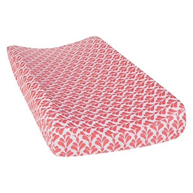 Trend Lab 102687 Crl кружева оболочки цветочный сменная Пеленка коралловый и белый|Одеяла