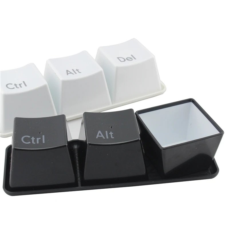 Горячая Распродажа 3 шт./компл. Новинка креативная простая клавиатура Ctrl Alt Del Тип